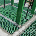 Fiberglass GRP FRP molded grating flooring panel decking